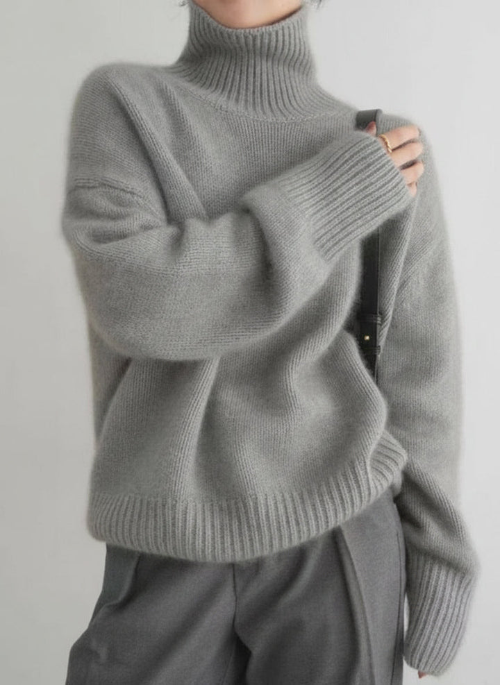 BelleCouture | Col montant en maille douce premium