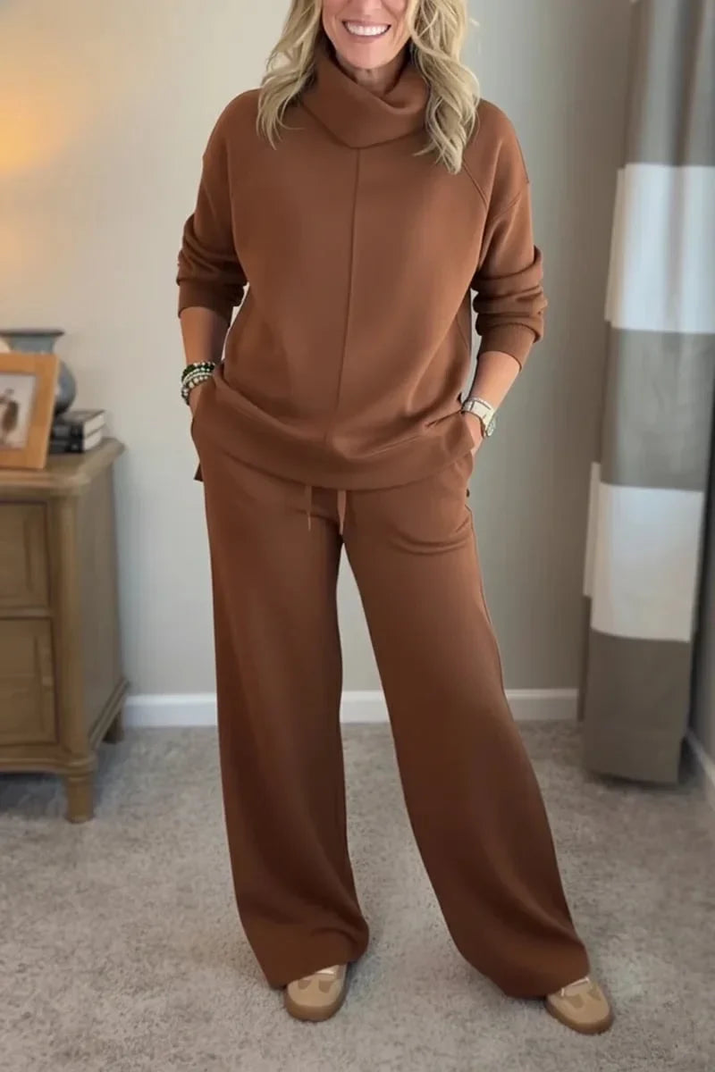 Thalia | Ensemble Salon Doux et Élégant en Tissu Flexible pour Femmes