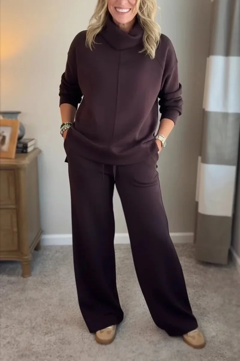Thalia | Ensemble Salon Doux et Élégant en Tissu Flexible pour Femmes