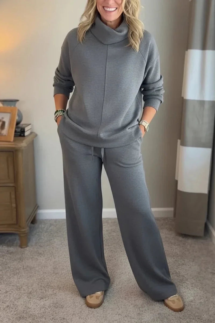 Thalia | Ensemble Salon Doux et Élégant en Tissu Flexible pour Femmes