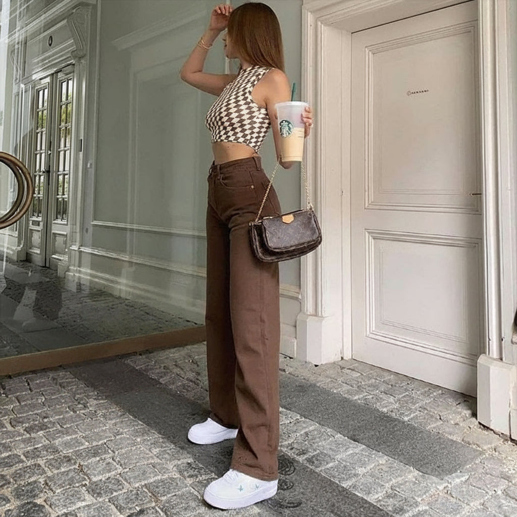 Pantalon Café